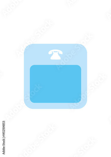 phone, messenger, text frame, highlighter, die,