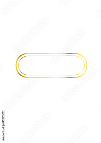 Rectangular text frame, highlighter, die,