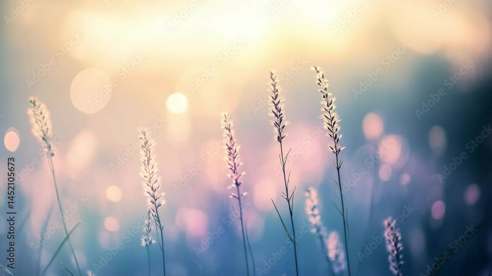 beautiful lavender flowers in the blurred light beautiful lavender flowers in the blurred light