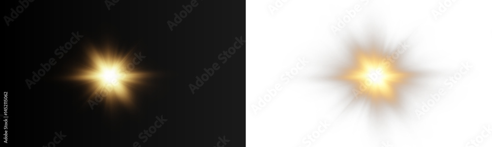 Transparent vector overlay in PNG format featuring sunlight with sun rays and glare including lens flare, light leaks, light transitions. Sun Glare. Star Vector Transparent vector overlay in PNG format featuring sunlight with sun rays and glare including lens flare, light leaks, light transitions. Sun Glare. Star Vector