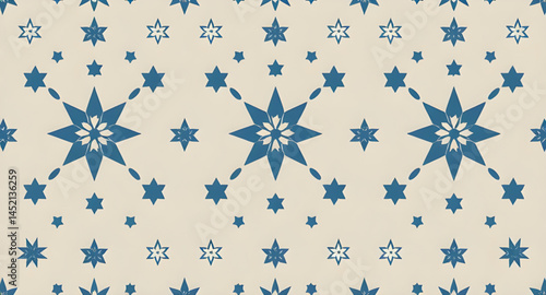 seamless pattern with embroidery pattern