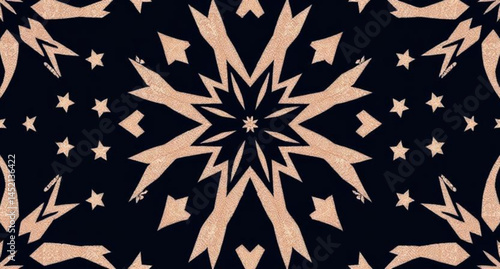 seamless pattern with embroidery pattern