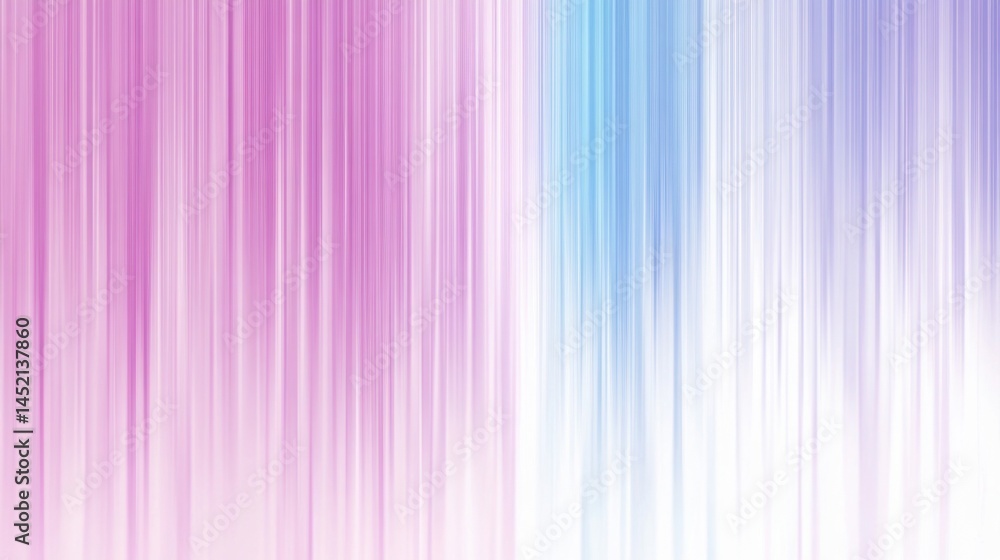 Obraz premium Colorful abstract pattern creating a soothing atmosphere with blue and pink vertical lines