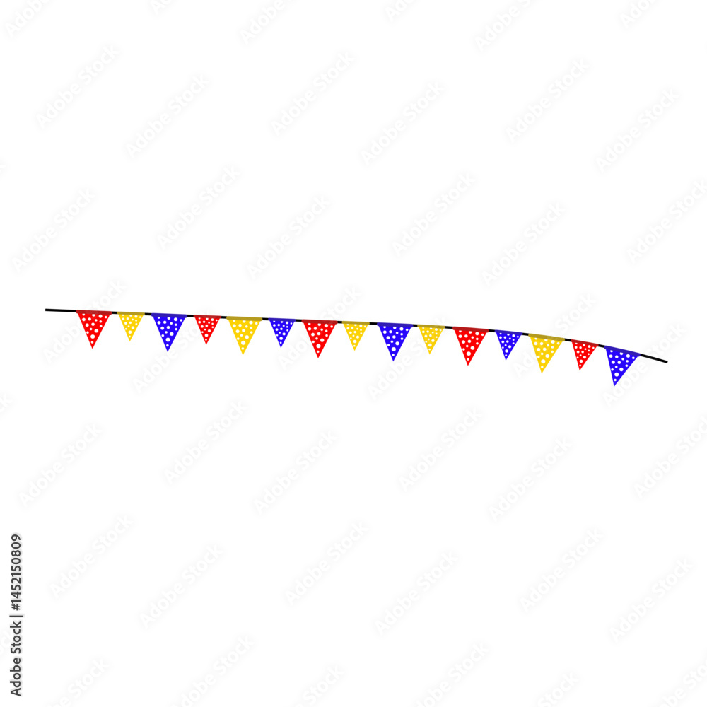 Volcadot Party Flag Volcadot Party Flag