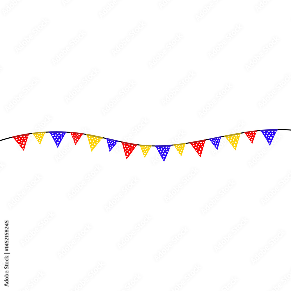 Volcadot Party Flag Volcadot Party Flag