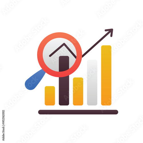 Impact Analysis Vector icon