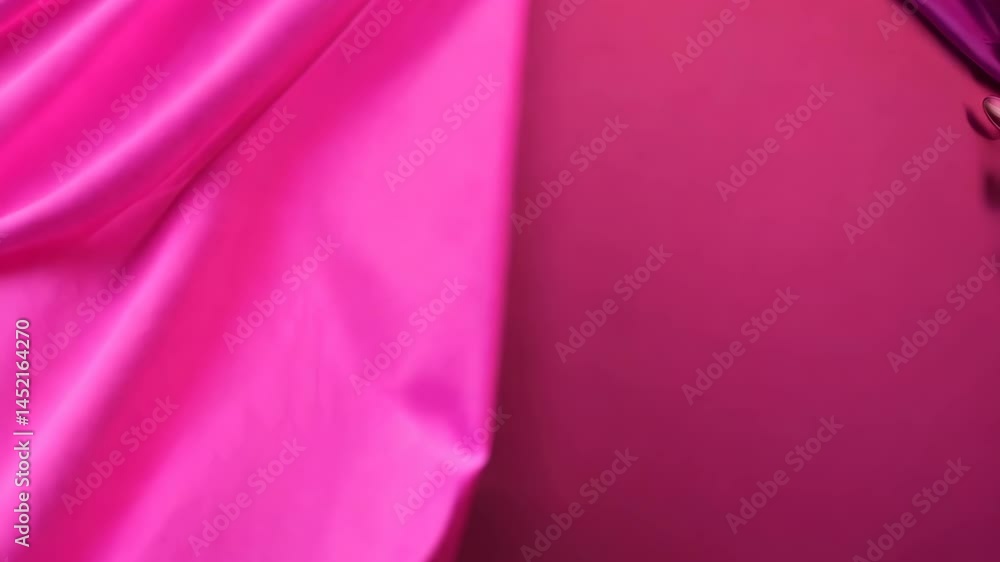 A stunning composition of vibrant pink orchids beautifully juxtaposed against a silky satin background. This image captures the delicate beauty of nature. A stunning composition of vibrant pink orchids beautifully juxtaposed against a silky satin background. This image captures the delicate beauty of nature.