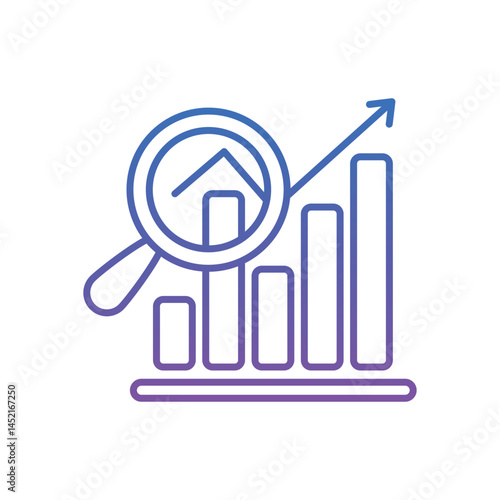 Impact Analysis Vector icon