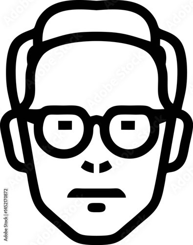 Person with glasses and short hair