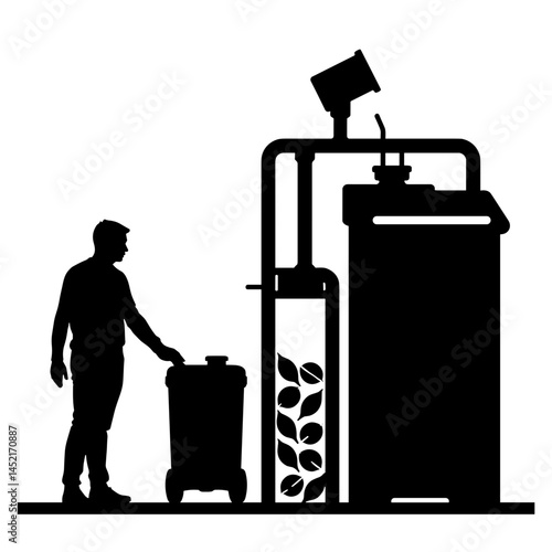 Automated waste separation using robotics, environmental innovation