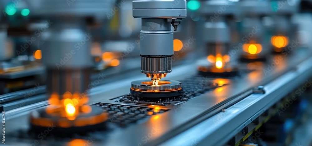 High-Tech Manufacturing: Precision Robotics in Action High-Tech Manufacturing: Precision Robotics in Action