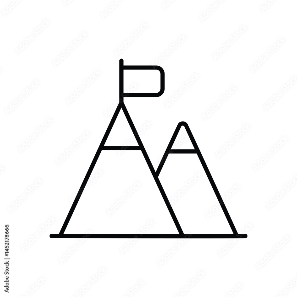 Goal Vector icon Goal Vector icon