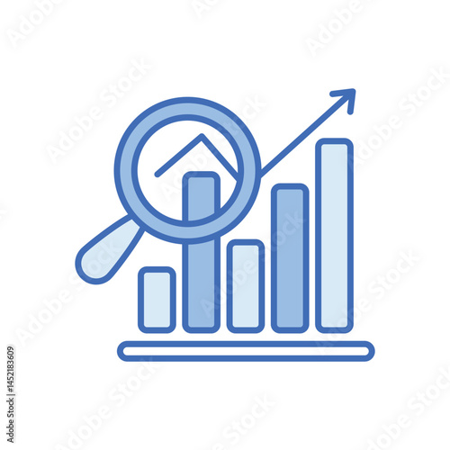 Impact Analysis Vector icon