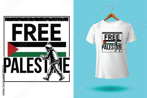 Palestine design vector, Save Palestine illustration for banner, t-shirt, poster, sticker, badges, social media design. Hand-Drawn Lettering Phrase, Calligraphy Graphic Typography.