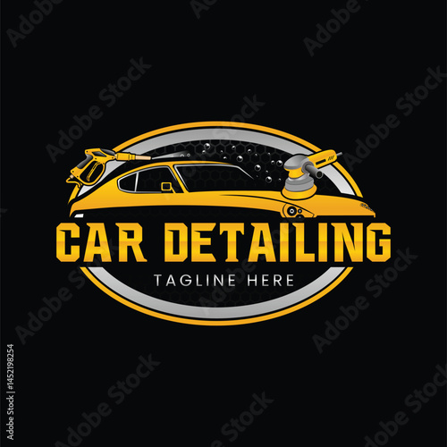 Auto Detailing logo design, auto repair logo