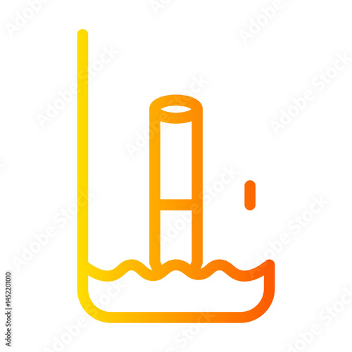 litmus gradient icon