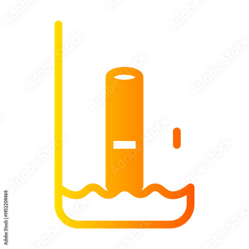 litmus gradient icon