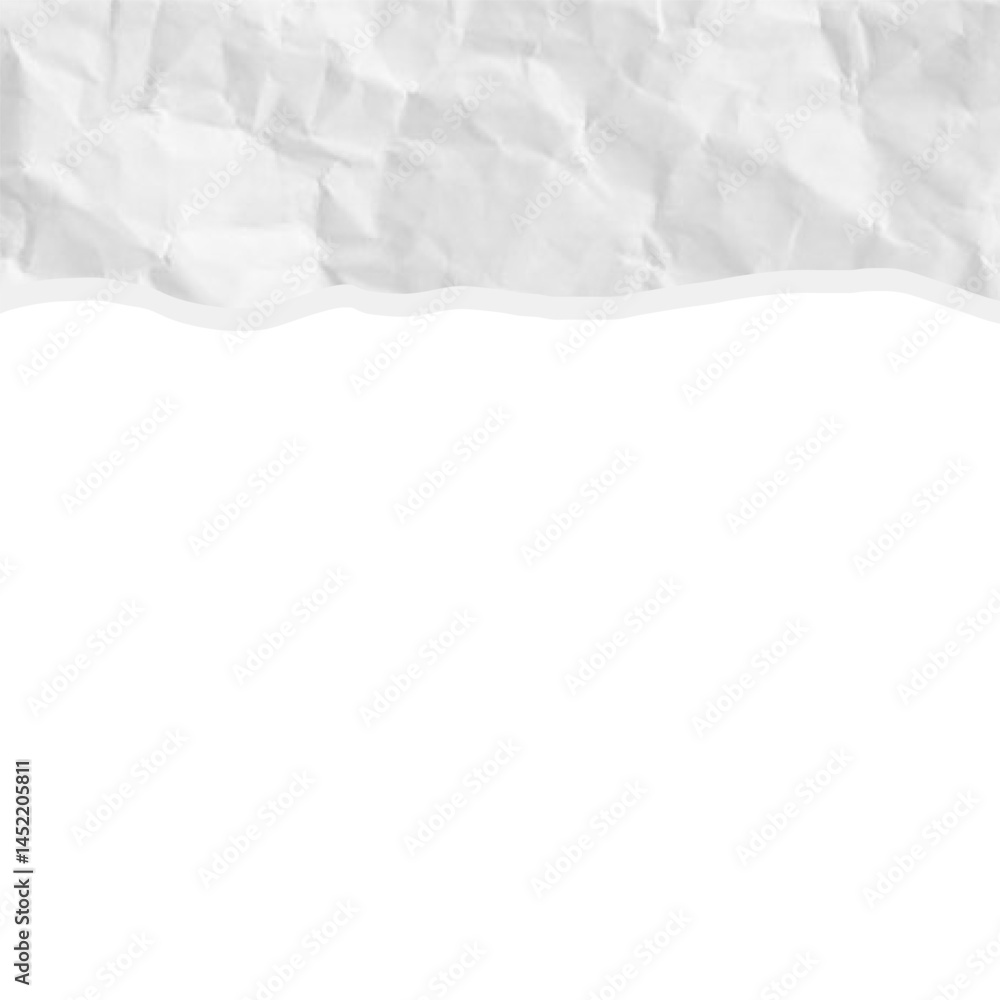 Fototapeta premium Realistic Paper Shape Header