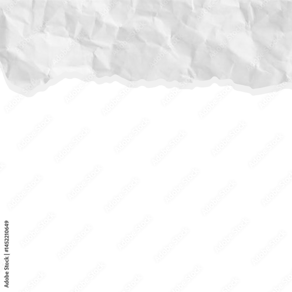 Obraz premium Realistic Paper Shape Header