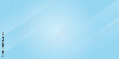 Paper Cut Blue color background abstract art vector