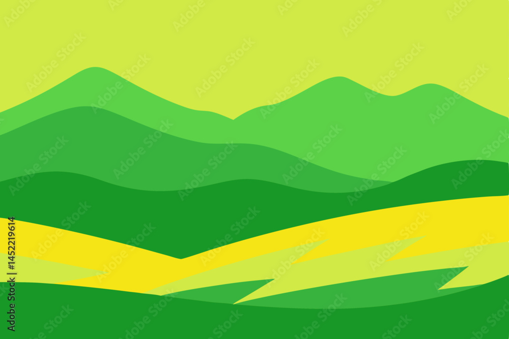 Obraz premium landscape with mountains