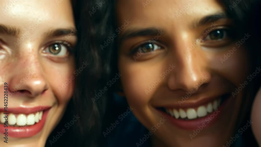 Portraits of diverse people smiling in close-up and group shots, with realistic lighting, natural expressions, and joyful moments, displayed in a submission interface for review. Portraits of diverse people smiling in close-up and group shots, with realistic lighting, natural expressions, and joyful moments, displayed in a submission interface for review.