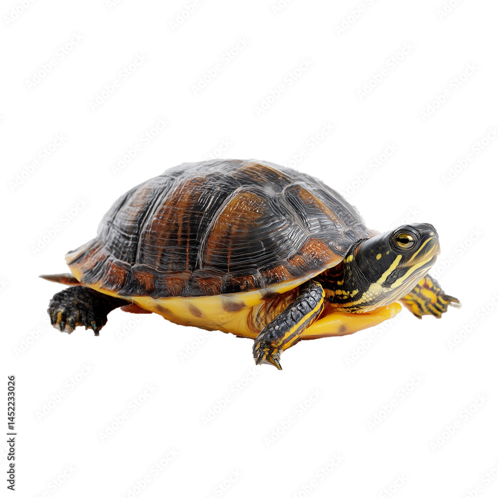 Obraz premium turtle isolated on white background