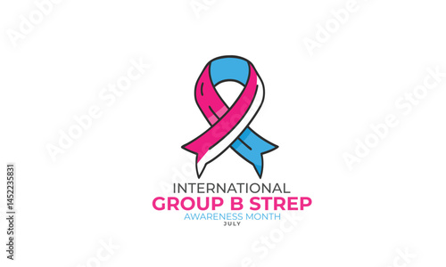 International Group B Strep Awareness Month. background, banner, card, poster, template. Vector illustration.