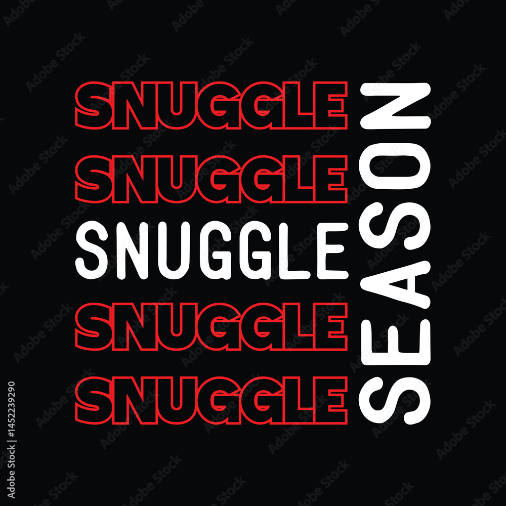 Obraz premium Snuggle season.eps