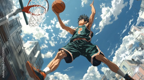 Cool anime dunk