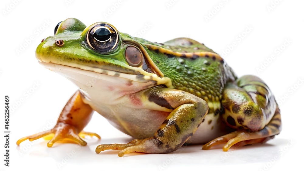 Fototapeta premium frog on white background