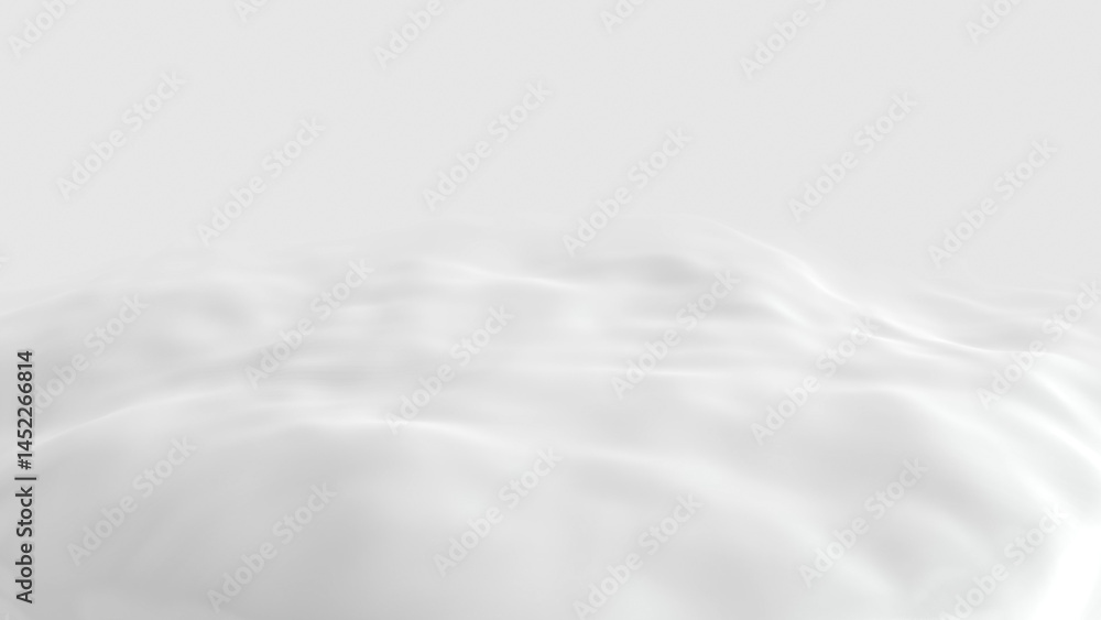 Milk waves on a bright white background illustration. Milk waves on a bright white background illustration.