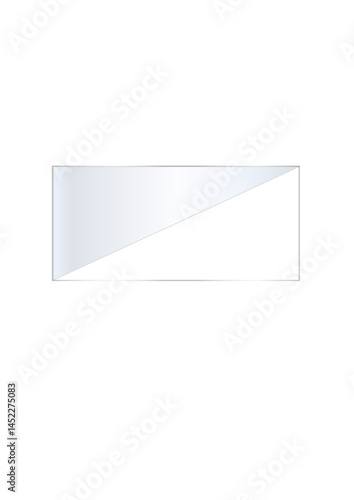 glass frame, substrate, plate for text and inscriptions