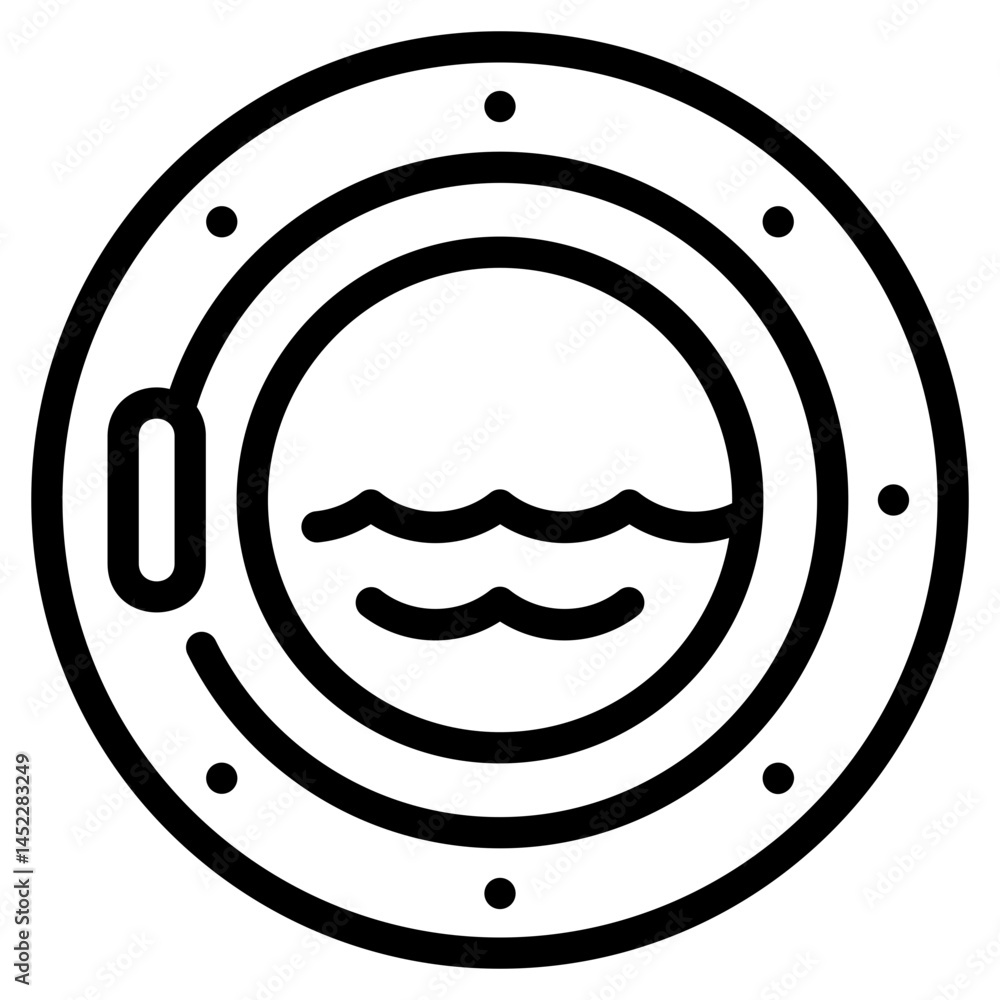 Obraz premium Porthole