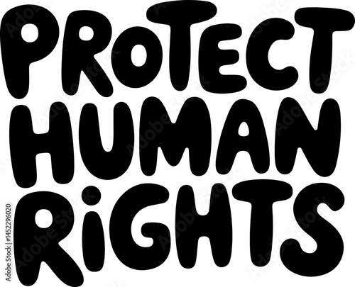 Protect Human Rights Now Graphic