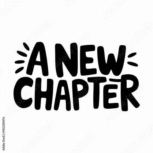 A New Chapter Begins Now Graphic