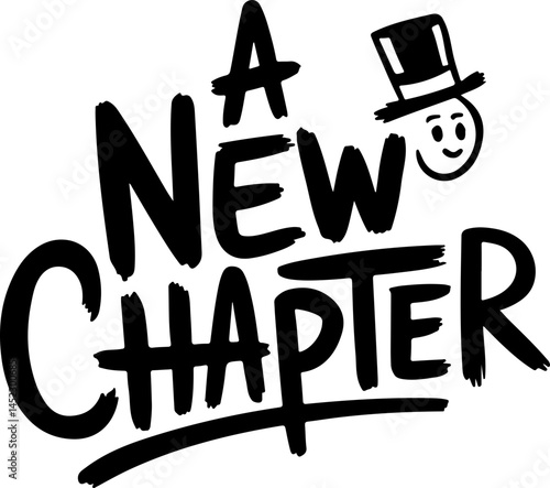 A New Chapter Begins Now Happy
