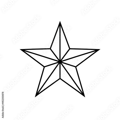 3d silver star