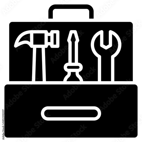 Toolbox glyph icon