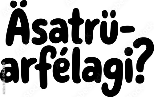 �satr�-arf�lagi? Icelandic Paganism Question