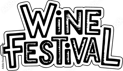 Wine Festival Event Logo Design