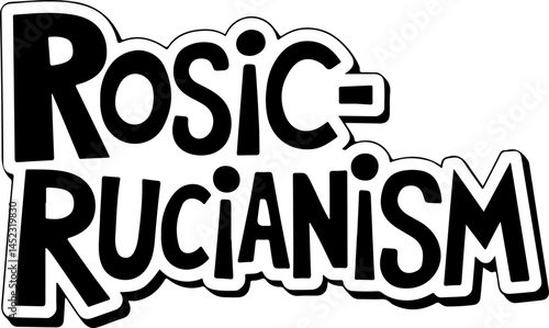 Rosicrucianism Belief System Graphic