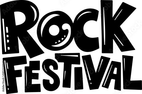 Rock Festival Event Design Poster