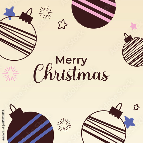Christmas Banner Ornaments