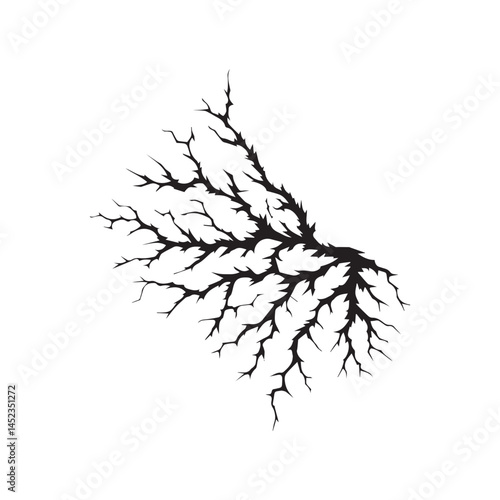 black crack texture distressed cracked surface grunge wall cracked pattern. 