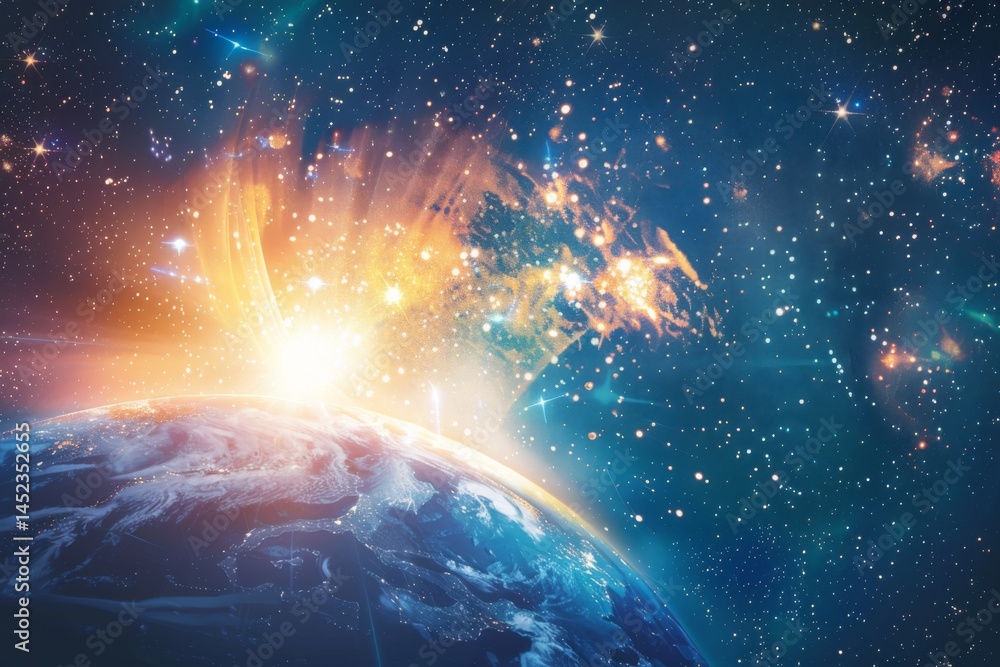 Radiant Earth of Hope and Light