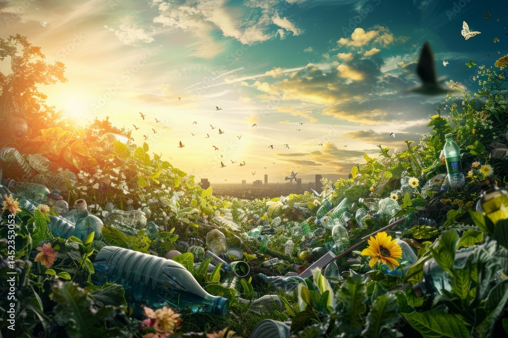 Empowering Sustainable Recycling Art