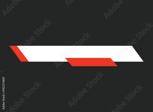 set of an Modern Broadcast Lower Third