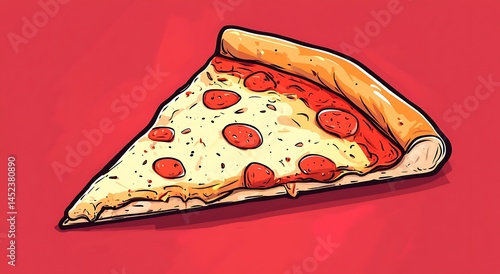 Wallpaper Mural Fresh Pepperoni Pizza in Display Case  Hot and Delicious Fast Food Close-Up Torontodigital.ca