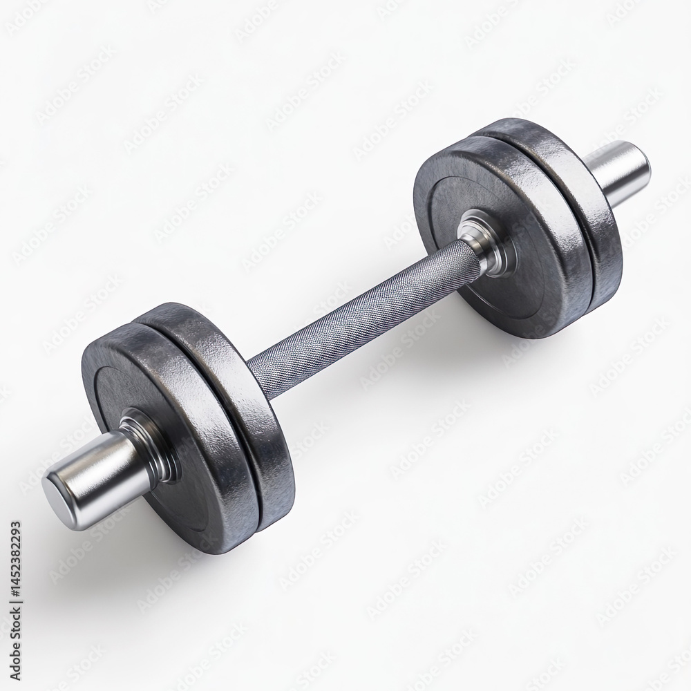 Naklejka premium ダンベルの素材01